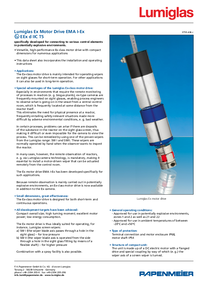 Thumbnail of document Data Sheet - Motorized Wiper for Sight Glass